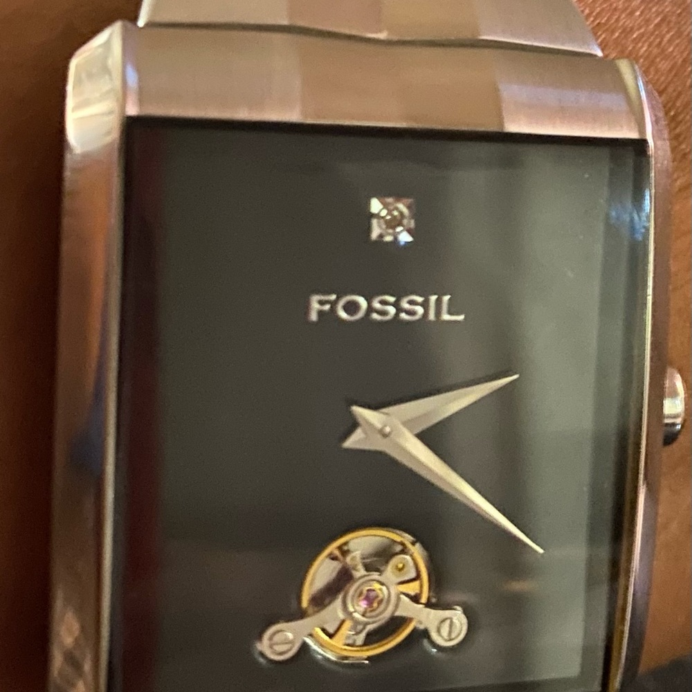 Fossil Twist Automatic Mechanical Men’s Watch.  I put a brand new battery 🔋